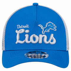 Detroit Lions New Era Side Lines 9FORTY Adjustable Hat - Blue - NFL