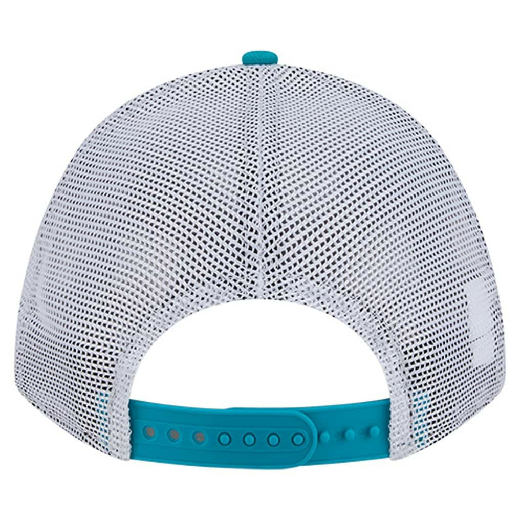 Miami Dolphins New Era Side Lines 9FORTY Adjustable Hat - Aqua - NFL