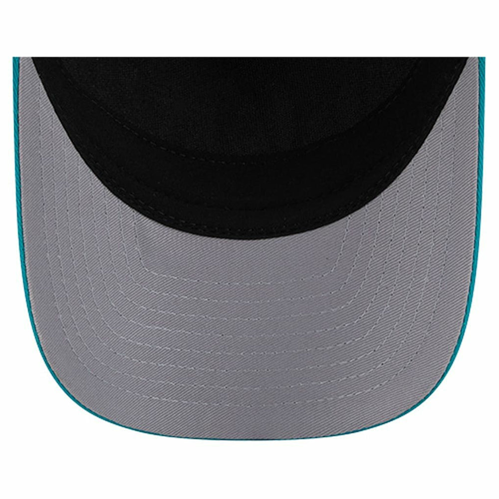 Miami Dolphins New Era Side Lines 9FORTY Adjustable Hat - Aqua - NFL