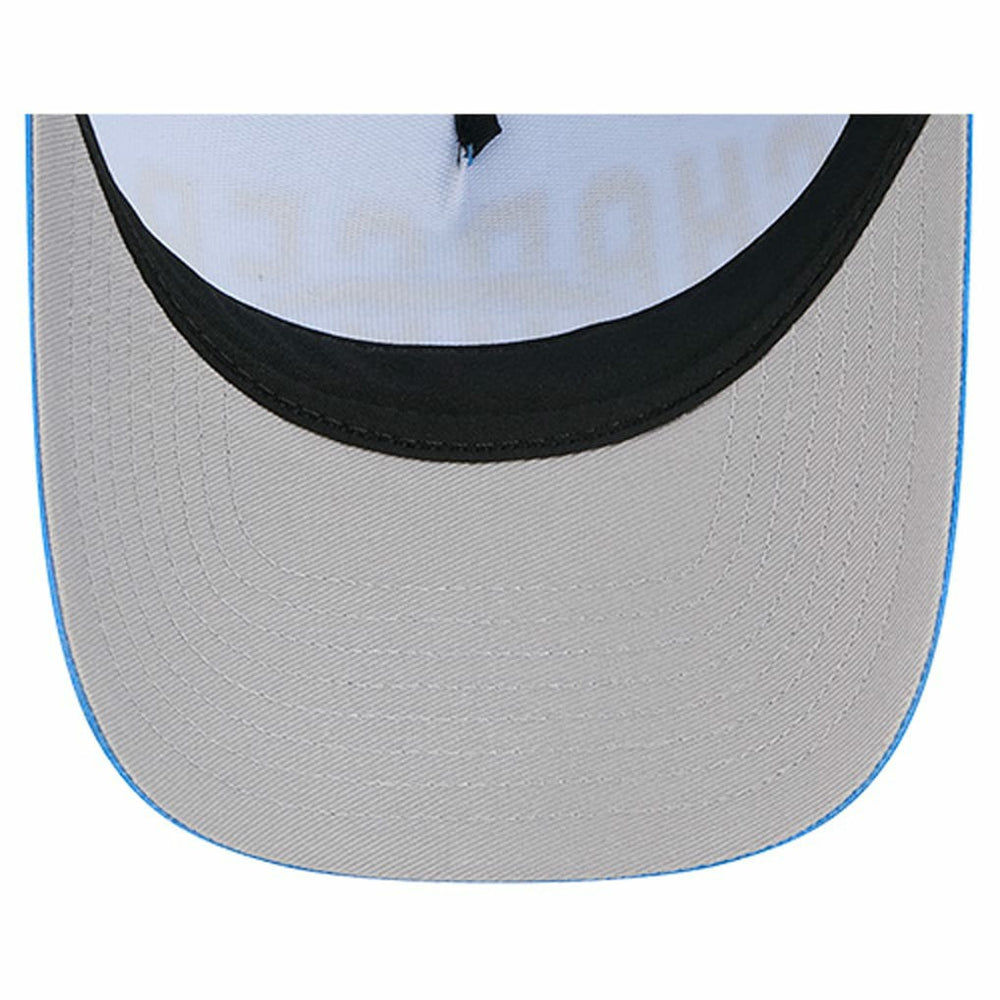 Los Angeles Chargers New Era Tie Dye Fade 9Forty M-Crown A-Frame Adjustable Hat - Powder Blue - NFL