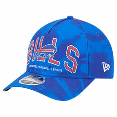 Buffalo Bills New Era Tie Dye Fade 9Forty M-Crown A-Frame Adjustable Hat - Royal - NFL