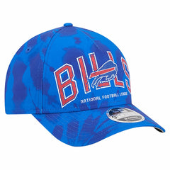 Buffalo Bills New Era Tie Dye Fade 9Forty M-Crown A-Frame Adjustable Hat - Royal - NFL