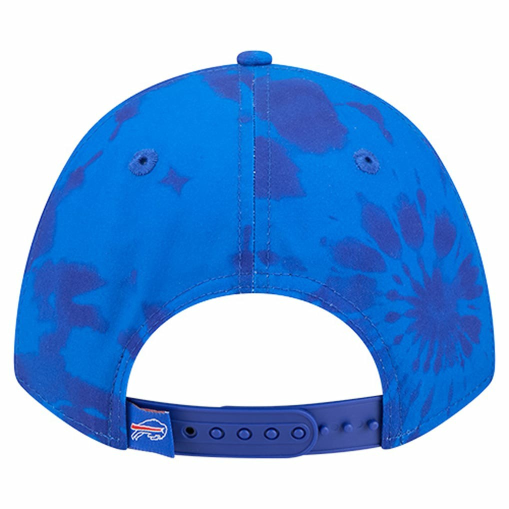 Buffalo Bills New Era Tie Dye Fade 9Forty M-Crown A-Frame Adjustable Hat - Royal - NFL
