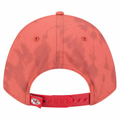 Kansas City Chiefs New Era Tie Dye Fade 9Forty M-Crown A-Frame Adjustable Hat - Red - NFL