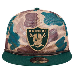 Las Vegas Raiders New Era Duck Camo 9FIFTY Snapback Hat - Camo - NFL