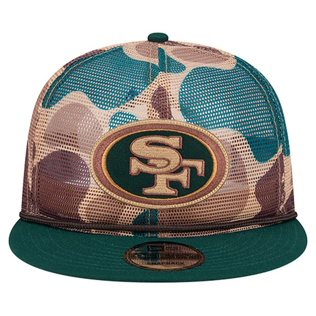 San Francisco 49ers New Era Duck Camo 9FIFTY Snapback Hat - Camo - NFL