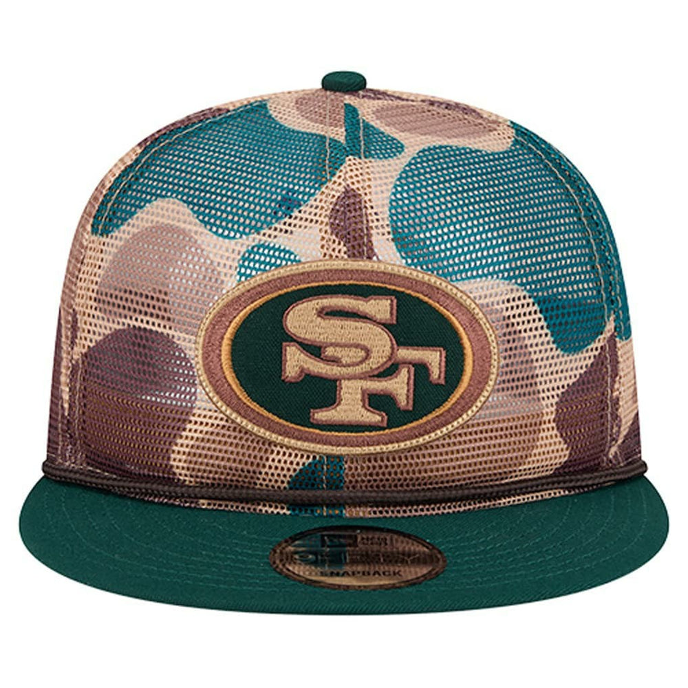 San Francisco 49ers New Era Duck Camo 9FIFTY Snapback Hat - Camo - NFL
