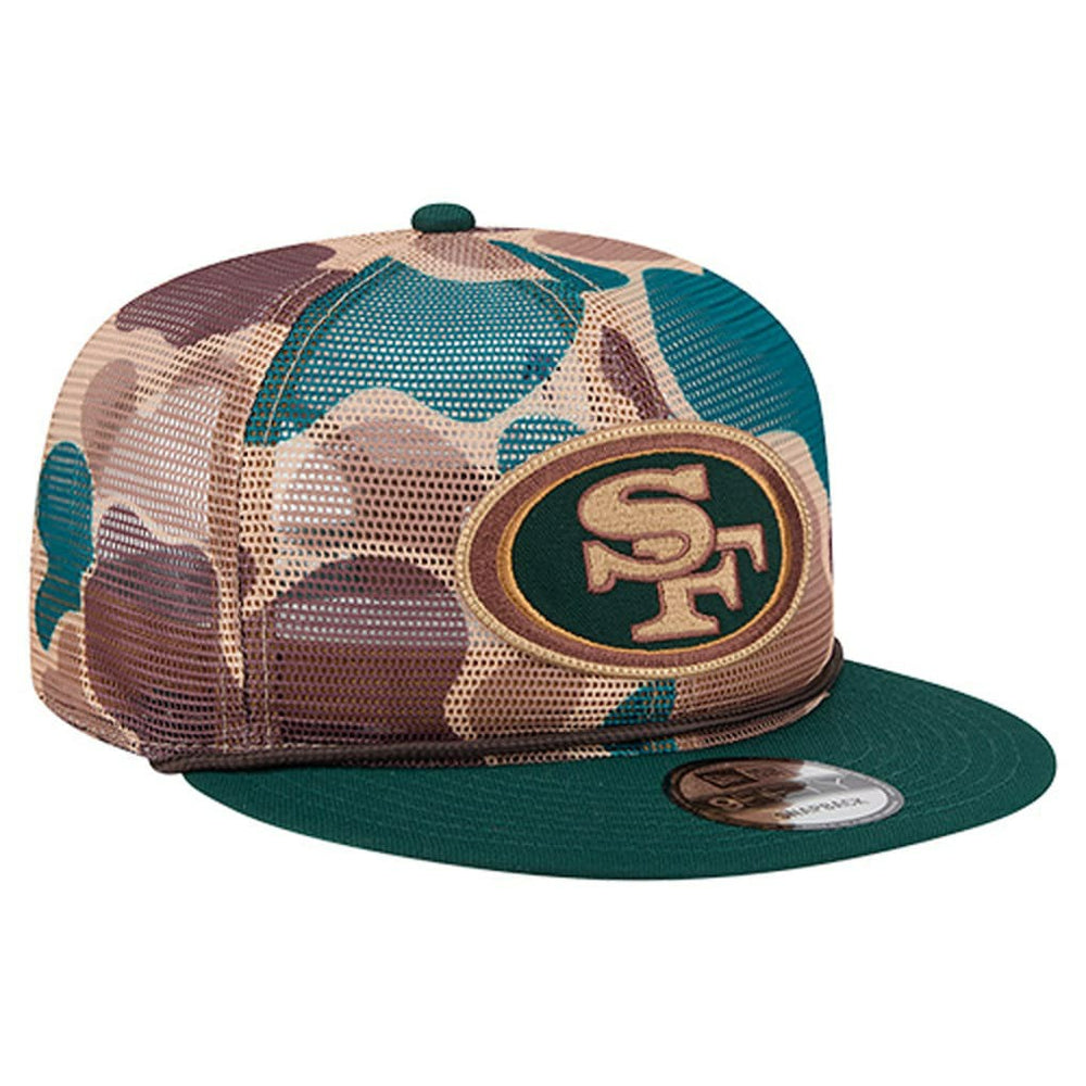 San Francisco 49ers New Era Duck Camo 9FIFTY Snapback Hat - Camo - NFL