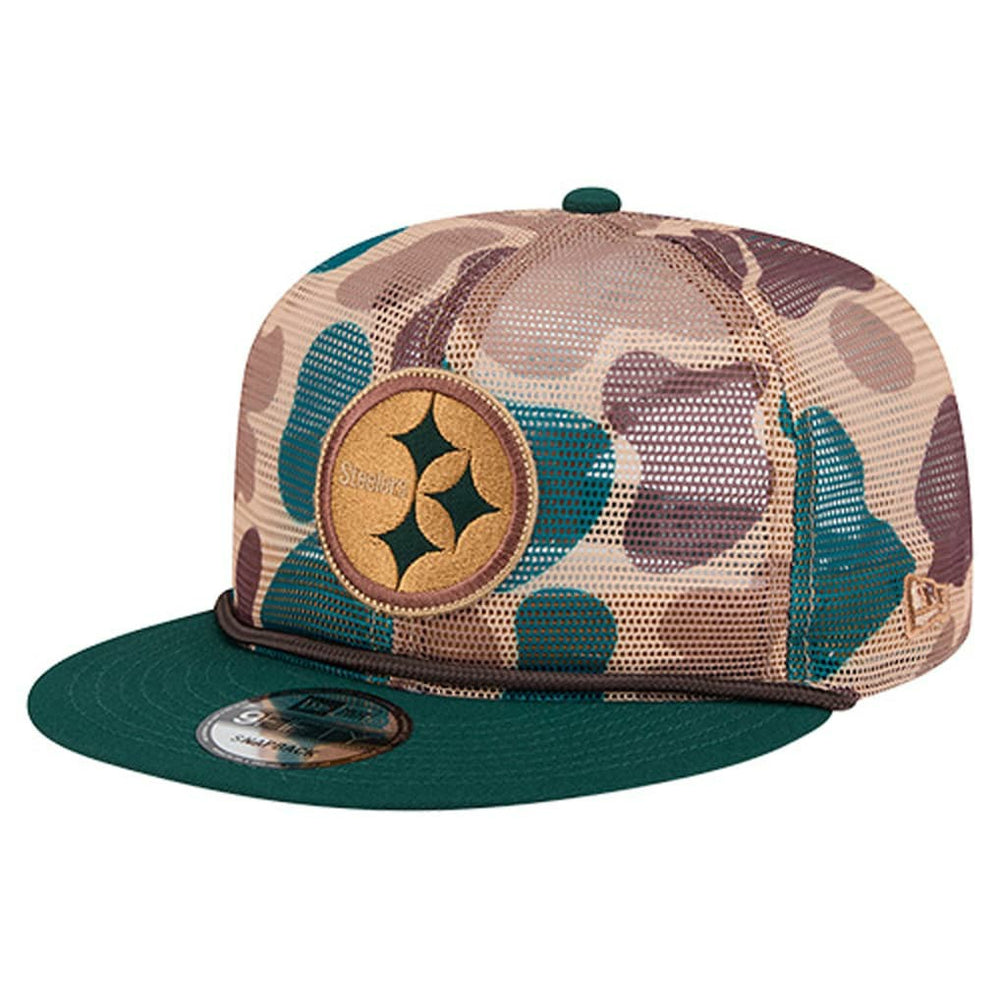 Pittsburgh Steelers New Era Duck Camo 9FIFTY Snapback Hat - Camo - NFL