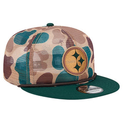 Pittsburgh Steelers New Era Duck Camo 9FIFTY Snapback Hat - Camo - NFL