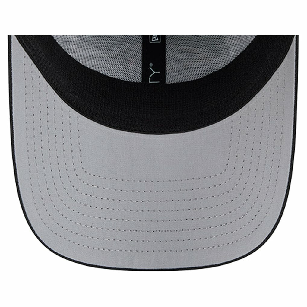 Baltimore Ravens New Era Overlap Logo 39THIRTY Stretch Fit Hat - Black - NFL