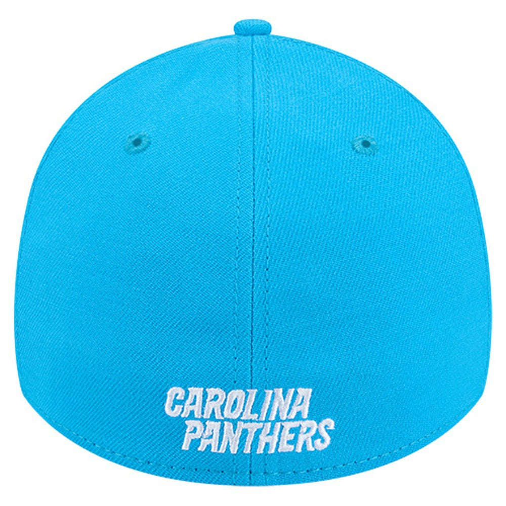 Carolina Panthers New Era Overlap Logo 39THIRTY Stretch Fit Hat - Blue - NFL