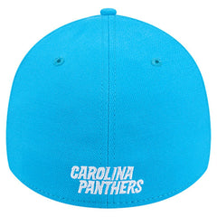 Carolina Panthers New Era Overlap Logo 39THIRTY Stretch Fit Hat - Blue - NFL