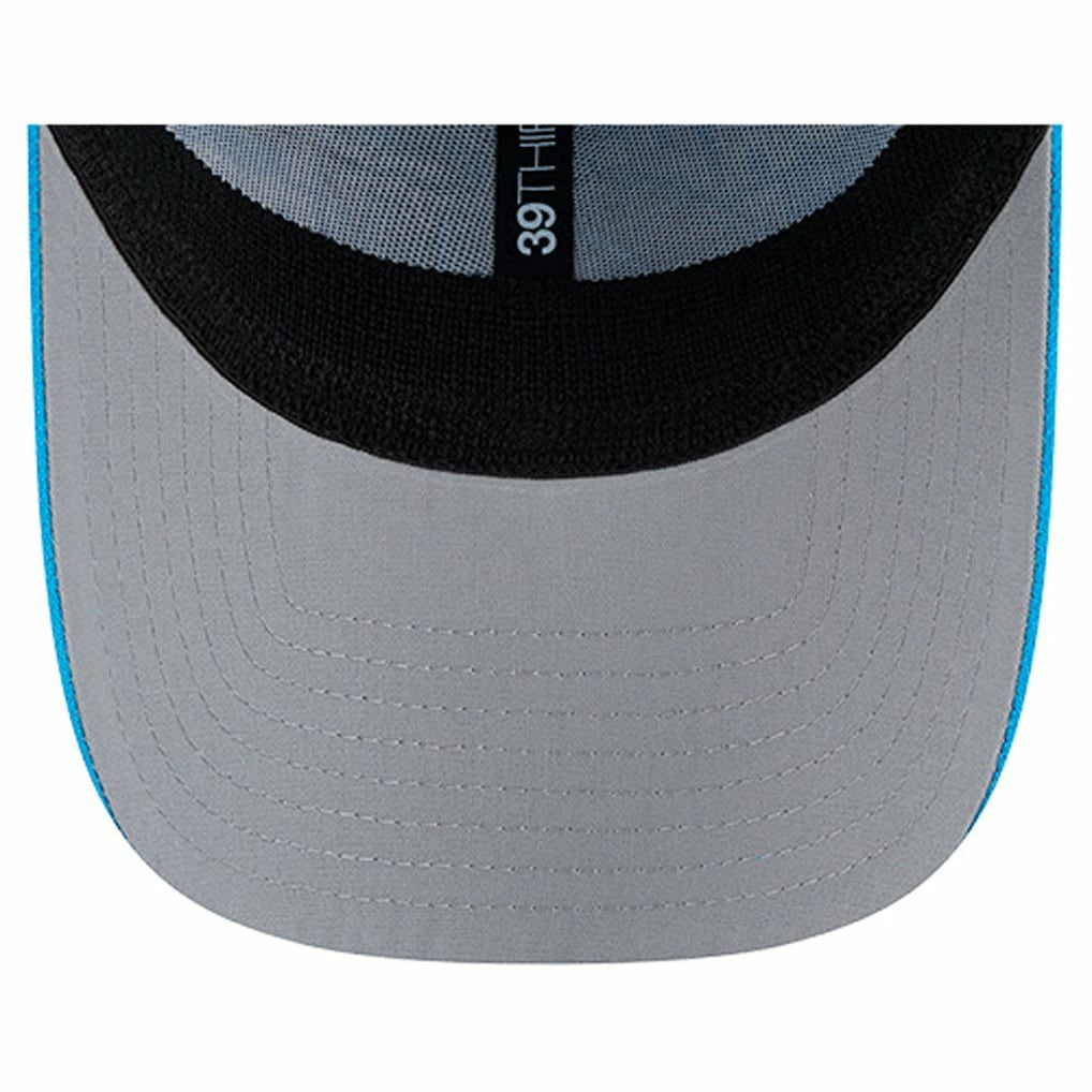 Carolina Panthers New Era Overlap Logo 39THIRTY Stretch Fit Hat - Blue - NFL