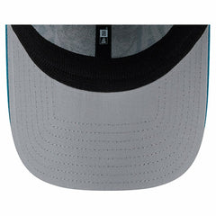 Jacksonville Jaguars New Era Overlap Logo 39THIRTY Stretch Fit Hat - Teal - NFL