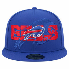 Buffalo Bills New Era Overlap Wordmark 59FIFTY Fitted Hat - Royal - NFL