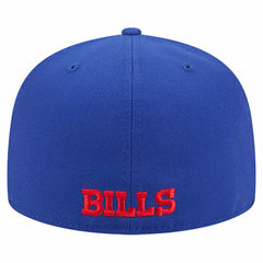Buffalo Bills New Era Overlap Wordmark 59FIFTY Fitted Hat - Royal - NFL