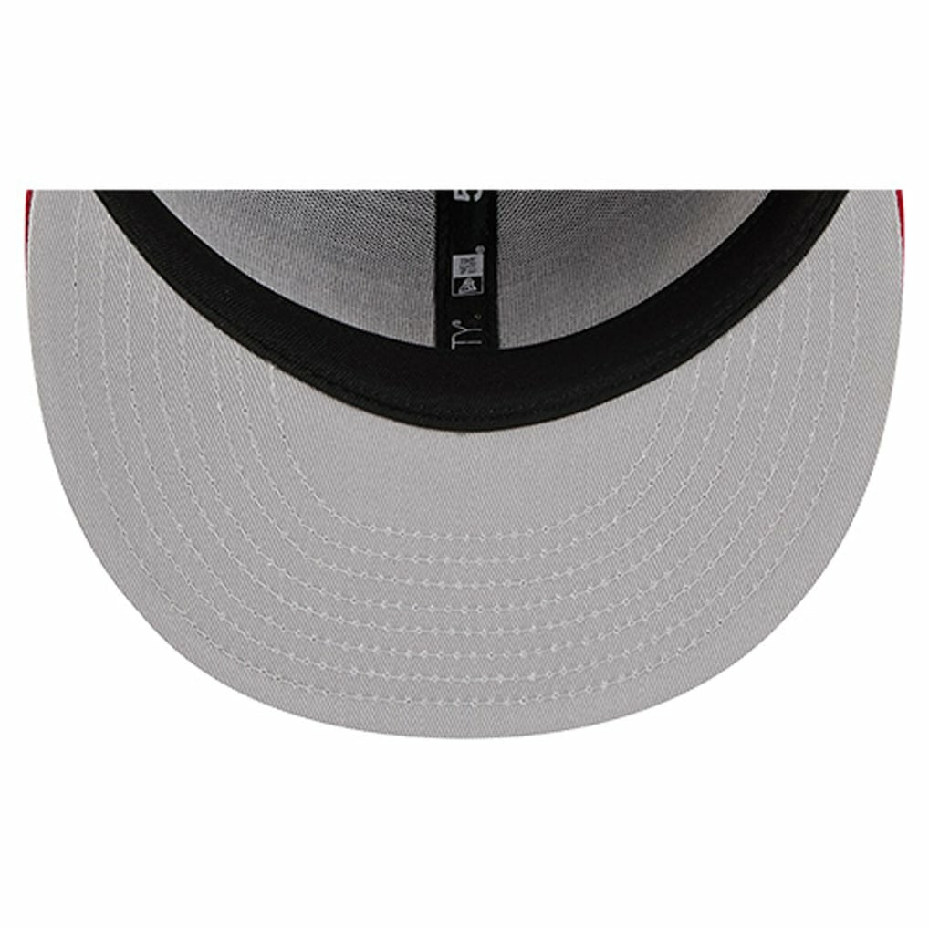 Arizona Cardinals New Era Overlap Wordmark 59FIFTY Fitted Hat - Cardinal - NFL