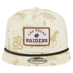 Las Vegas Raiders New Era Desert Rose 19TWENTY Adjustable Hat - Cream - NFL