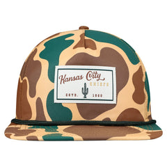 Kansas City Chiefs New Era Duck Rope 19TWENTY Snapback Hat - Camo - NFL