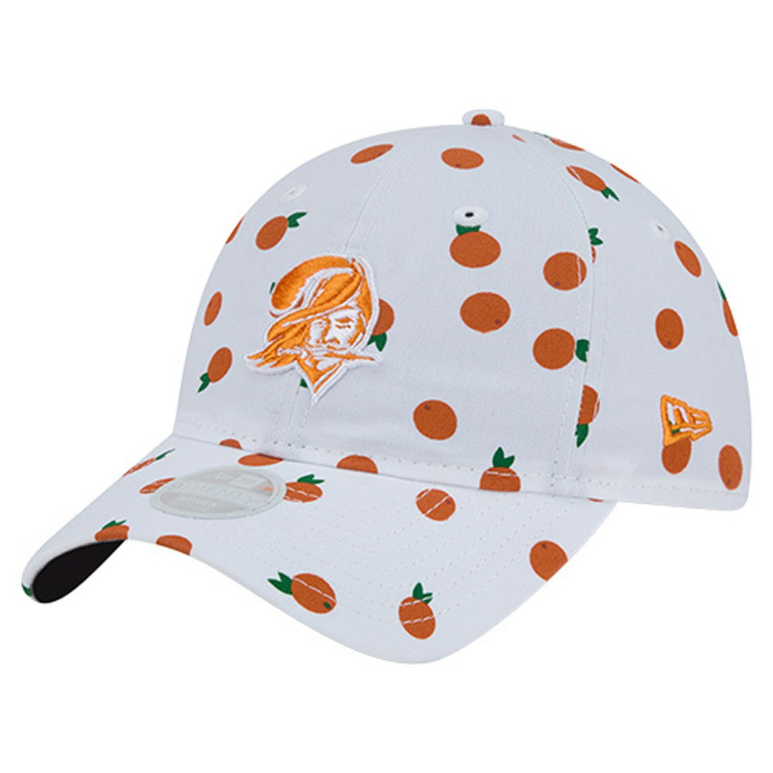 Tampa Bay Buccaneers New Era Women's Fruit Pattern 9TWENTY Adjustable Hat - White - NFL