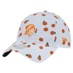 Tampa Bay Buccaneers New Era Women's Fruit Pattern 9TWENTY Adjustable Hat - White - NFL