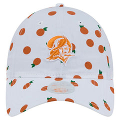 Tampa Bay Buccaneers New Era Women's Fruit Pattern 9TWENTY Adjustable Hat - White - NFL