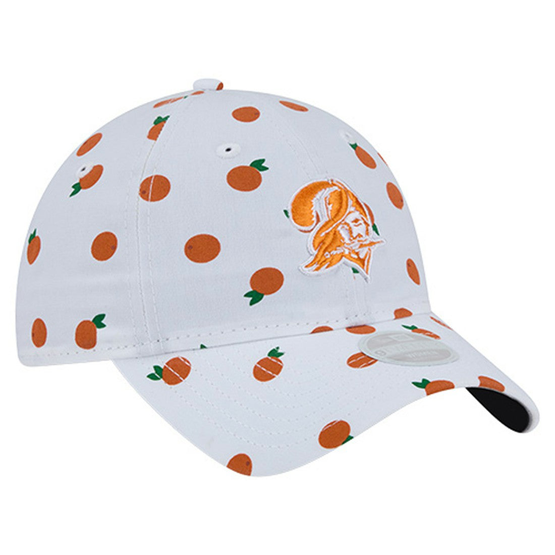 Tampa Bay Buccaneers New Era Women's Fruit Pattern 9TWENTY Adjustable Hat - White - NFL