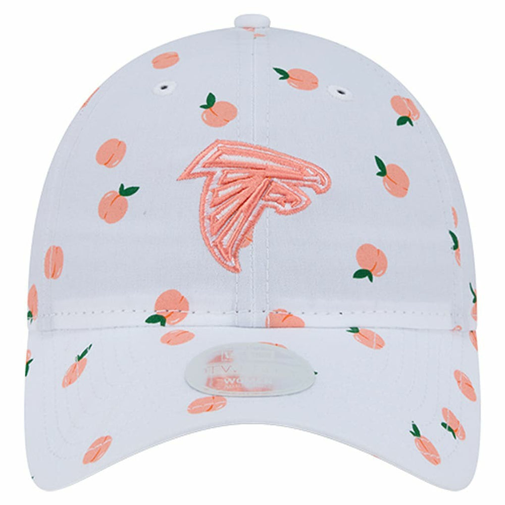 Atlanta Falcons New Era Women's Fruit Pattern 9TWENTY Adjustable Hat - White - NFL