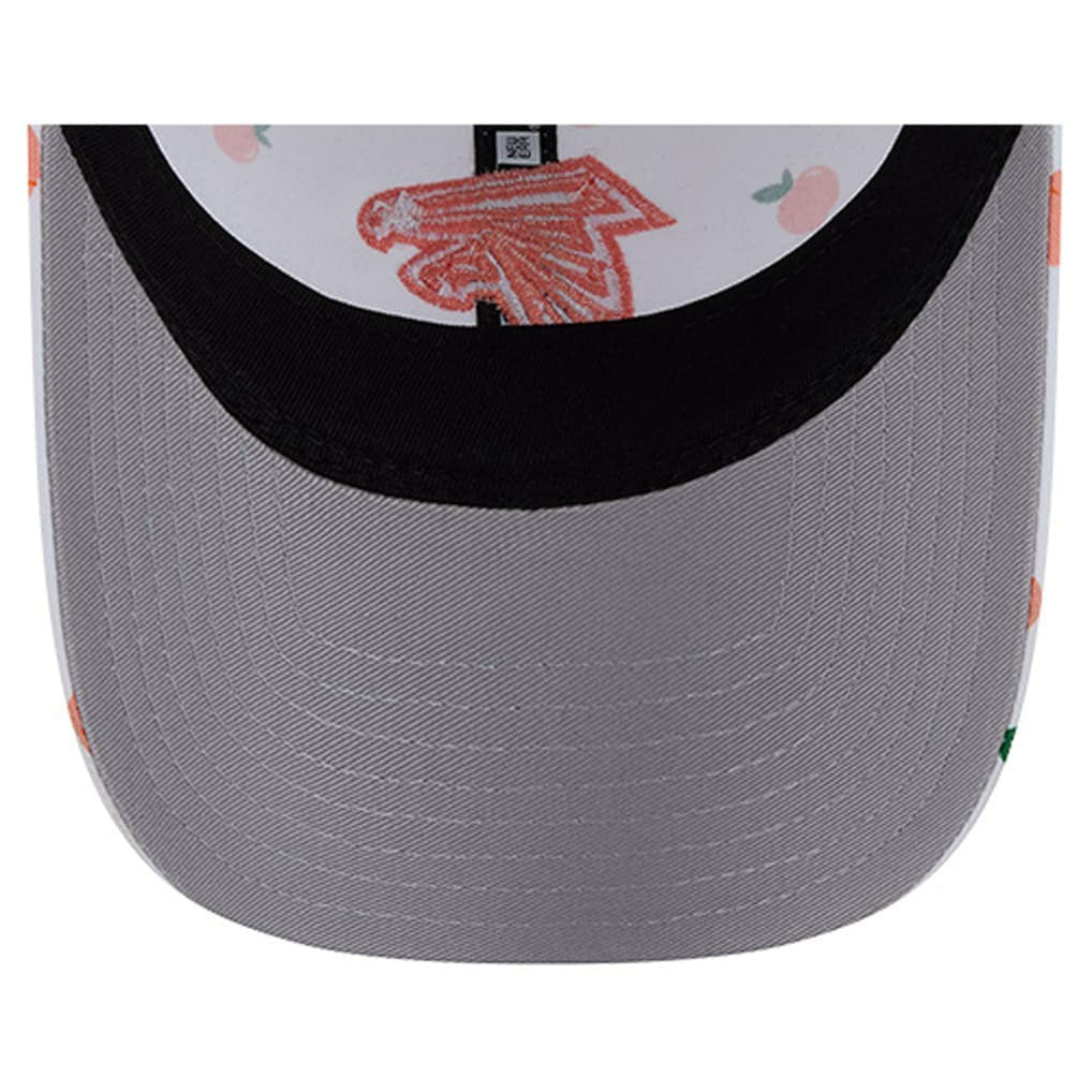 Atlanta Falcons New Era Women's Fruit Pattern 9TWENTY Adjustable Hat - White - NFL