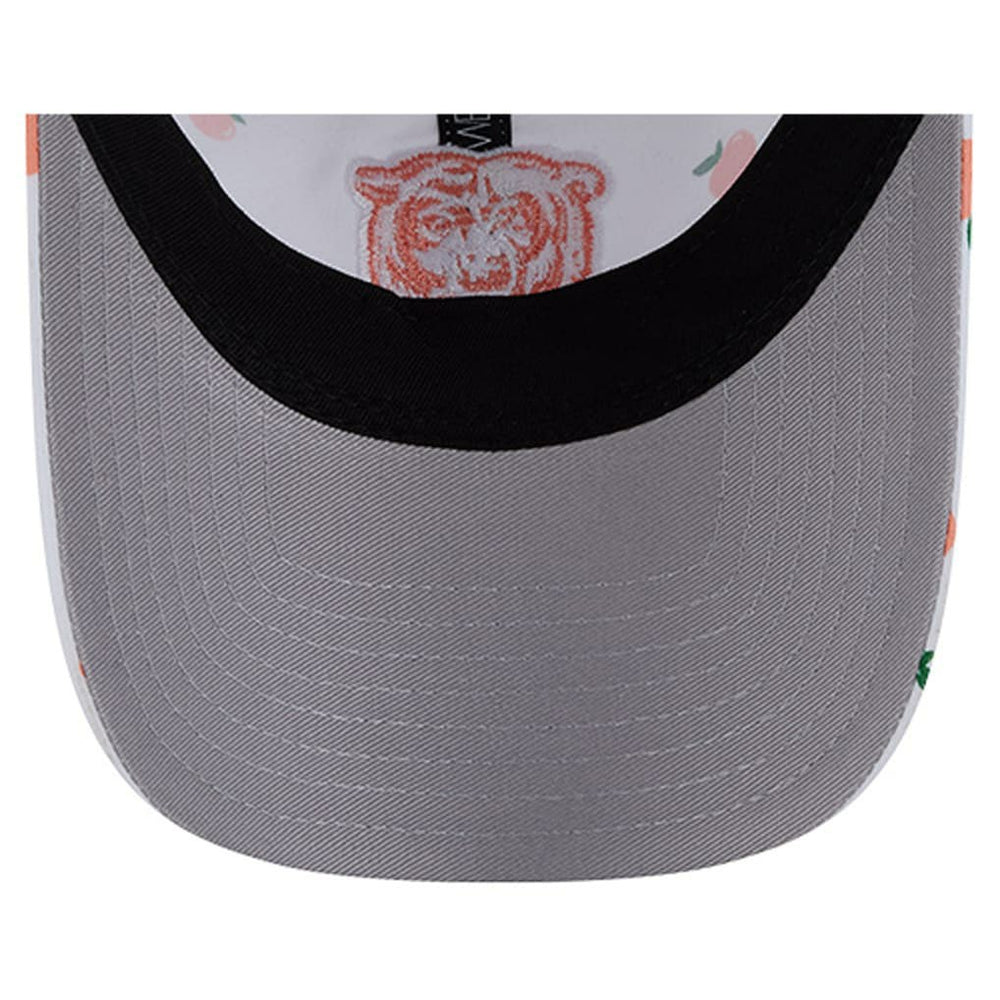 Chicago Bears New Era Women's Fruit Pattern 9TWENTY Adjustable Hat - White - NFL