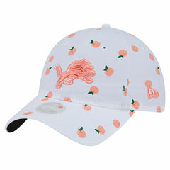 Detroit Lions New Era Women's Fruit Pattern 9TWENTY Adjustable Hat - White - NFL
