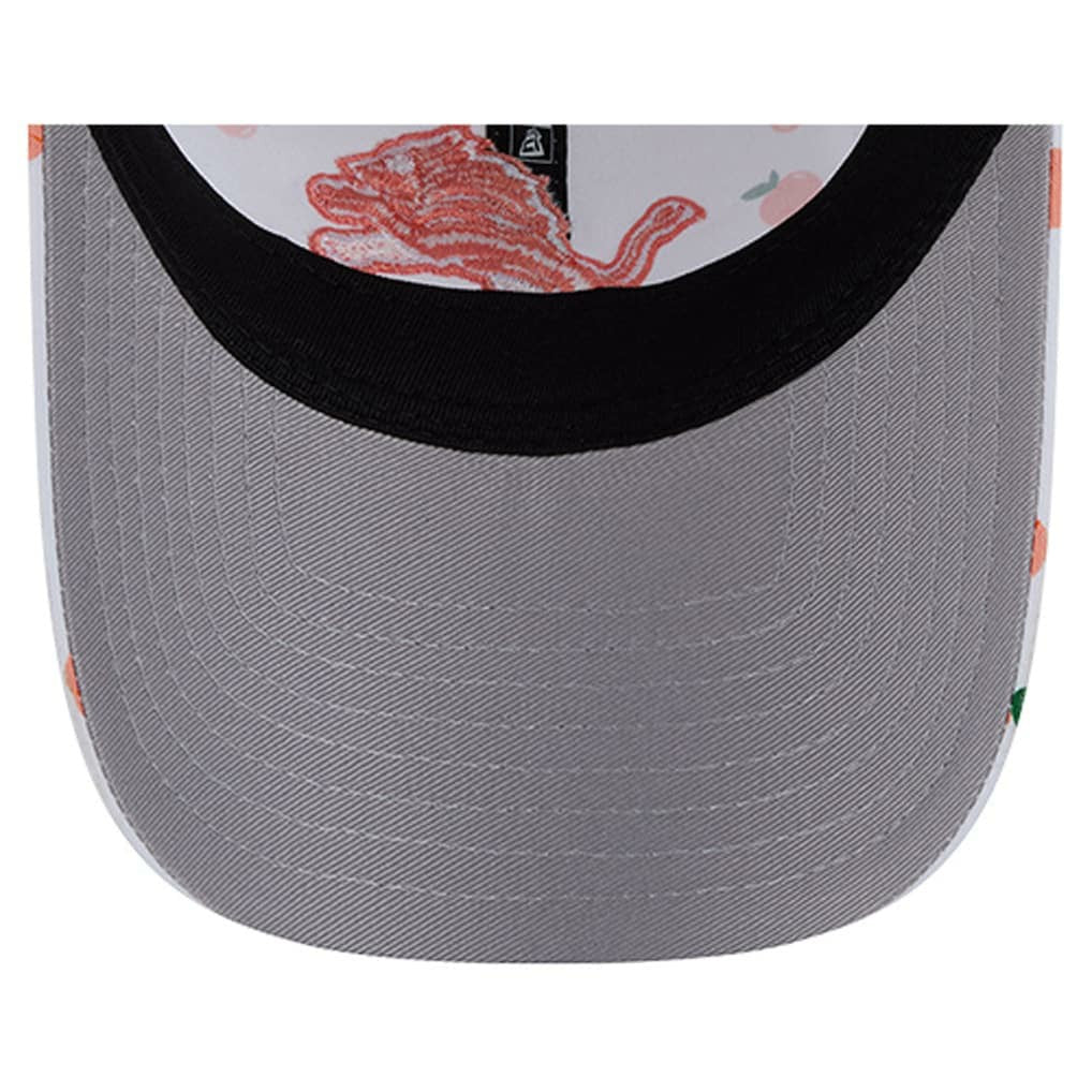 Detroit Lions New Era Women's Fruit Pattern 9TWENTY Adjustable Hat - White - NFL