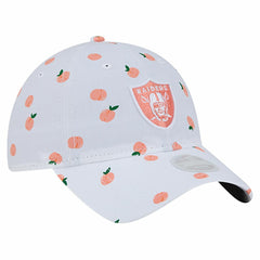 Las Vegas Raiders New Era Women's Fruit Pattern 9TWENTY Adjustable Hat - White - NFL