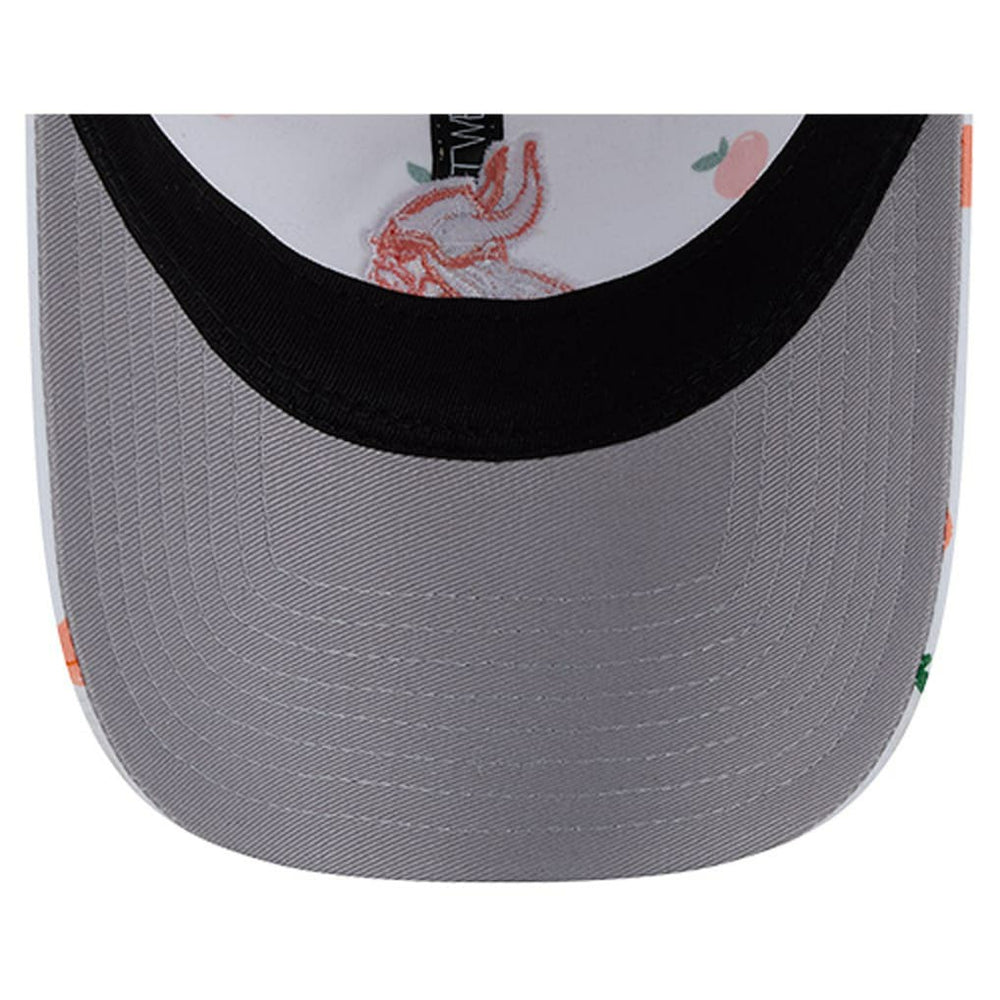 Minnesota Vikings New Era Women's Fruit Pattern 9TWENTY Adjustable Hat - White - NFL