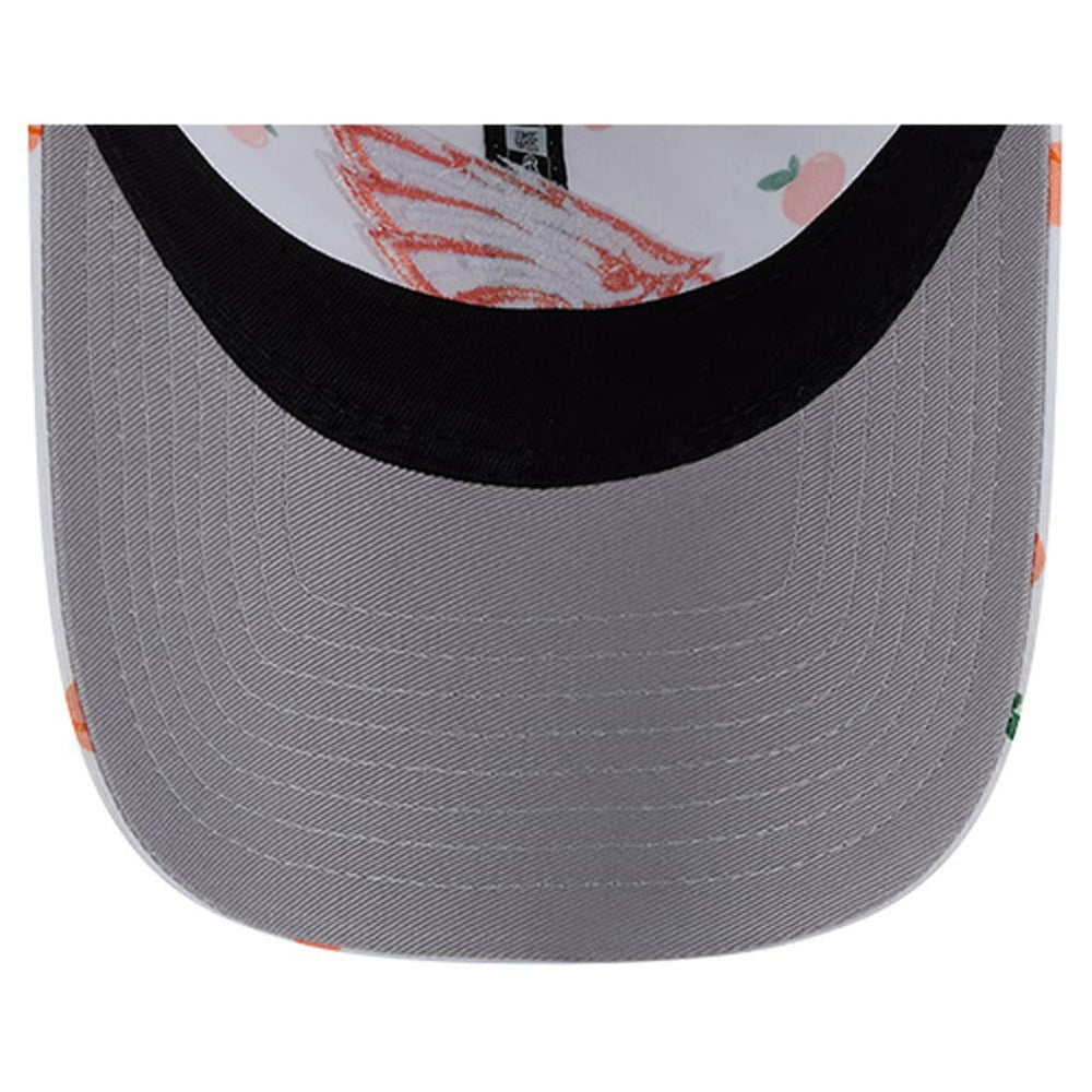 Philadelphia Eagles New Era Women's Fruit Pattern 9TWENTY Adjustable Hat - White - NFL