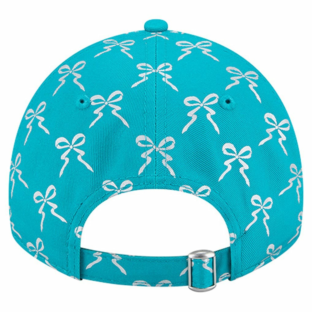 Miami Dolphins New Era Women's Ribbon 9TWENTY Adjustable Hat - Aqua - NFL