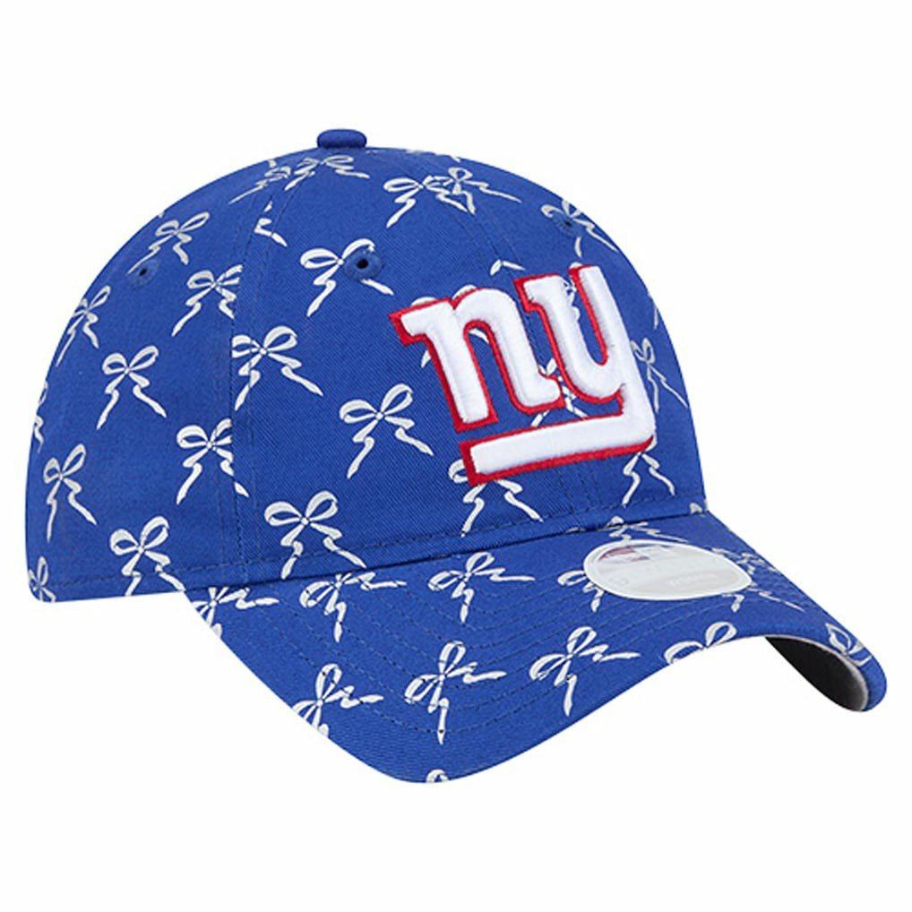 New York Giants New Era Women's Ribbon 9TWENTY Adjustable Hat - Royal - NFL
