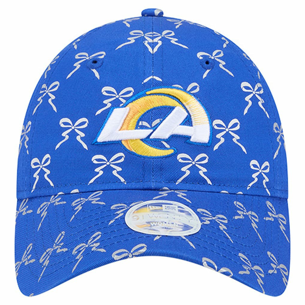 Los Angeles Rams New Era Women's Ribbon 9TWENTY Adjustable Hat - Royal - NFL