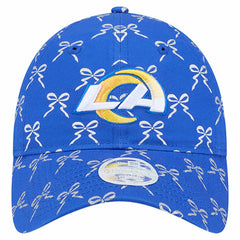 Los Angeles Rams New Era Women's Ribbon 9TWENTY Adjustable Hat - Royal - NFL