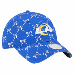 Los Angeles Rams New Era Women's Ribbon 9TWENTY Adjustable Hat - Royal - NFL