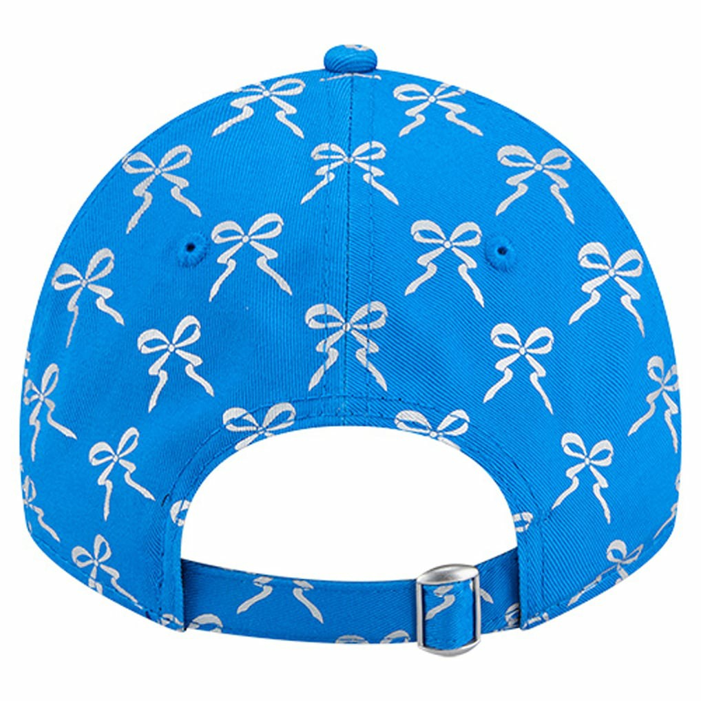 Detroit Lions New Era Women's Ribbon 9TWENTY Adjustable Hat - Blue - NFL