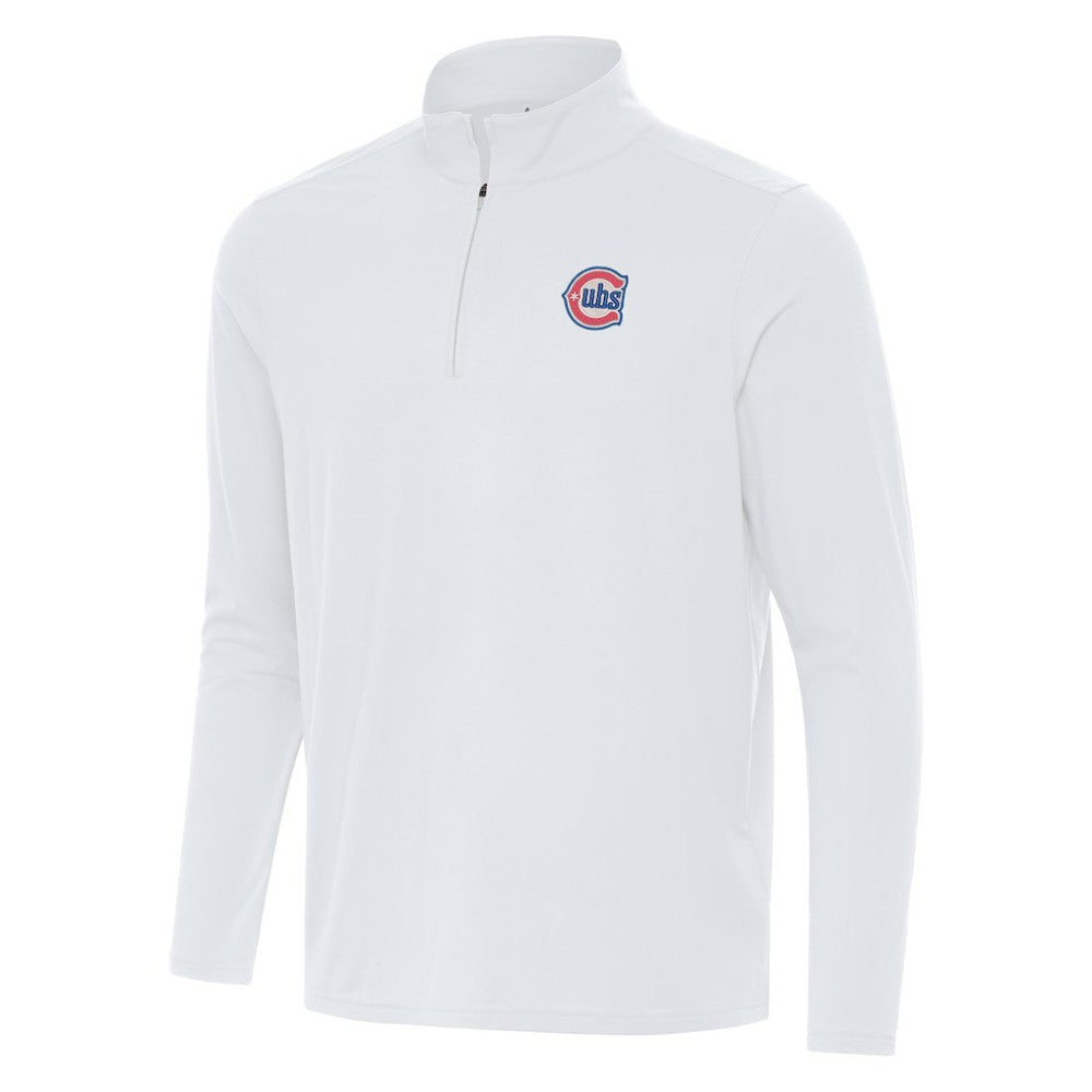 Chicago Cubs Antigua Alternate Logo Intent Quarter-Zip Pullover Outlet