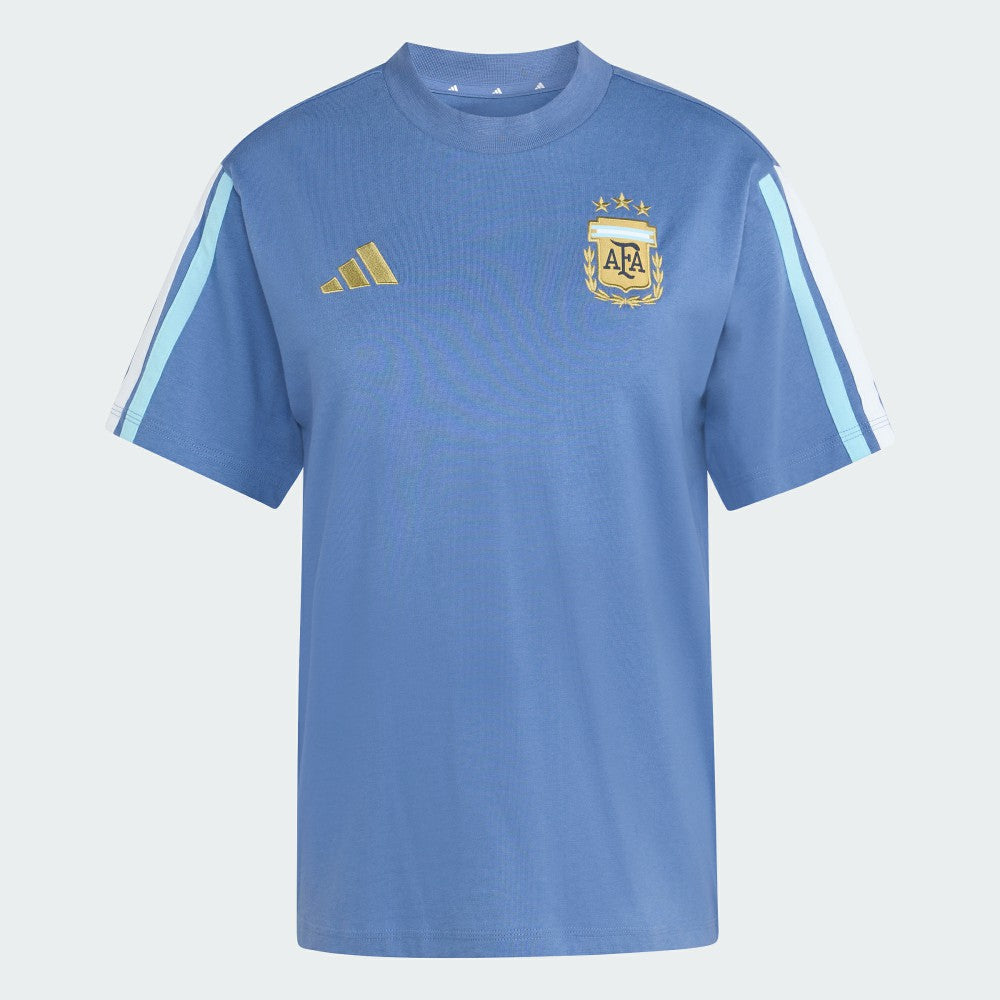 Adidas - Argentina National Team Women's FIFA x World Cup Alphaskin T-Shirt - Blue