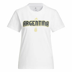 Adidas - Argentina National Team Women's Jersey Hook T-Shirt - White