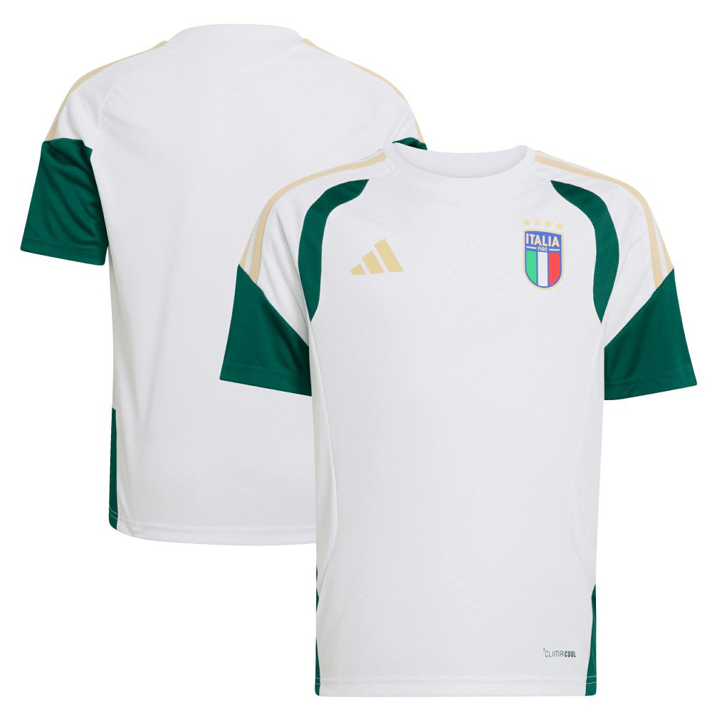 Adidas - Italy National Team Youth FIFA x World Cup 2026 Tiro Training Jersey - White