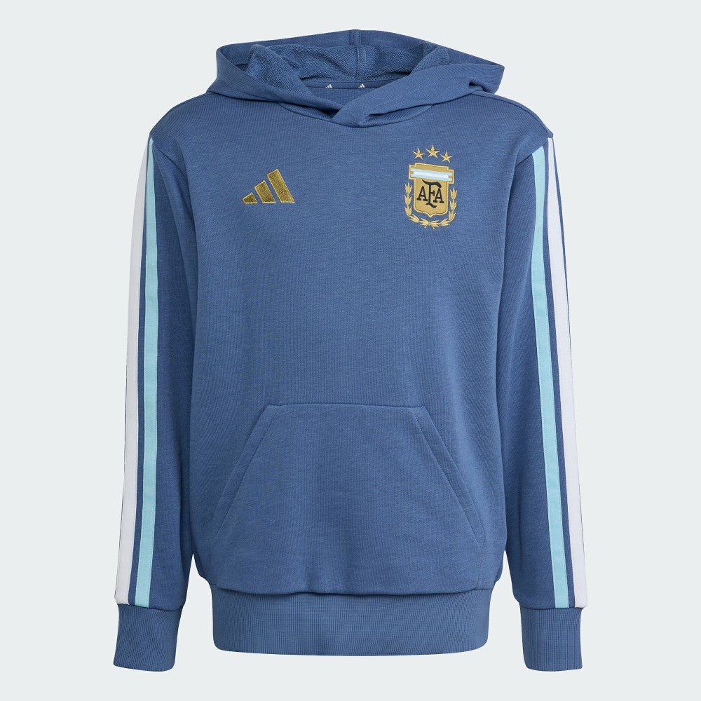 Adidas - Argentina National Team Youth FIFA x World Cup Alphaskin Hoodie - Blue