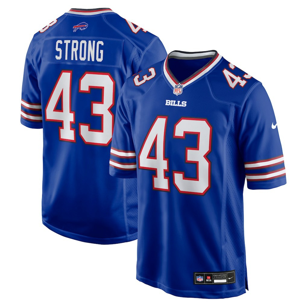 Dorian Strong Buffalo Bills Team Game Jersey - Royal - Nike