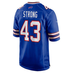 Dorian Strong Buffalo Bills Team Game Jersey - Royal - Nike