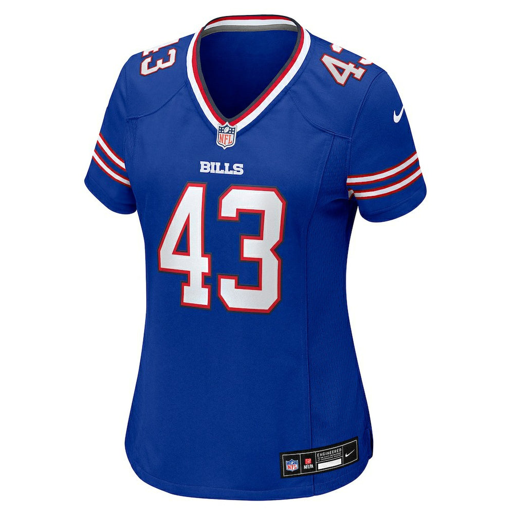 Dorian Strong Buffalo Bills Women's Team Game Jersey - Royal - Nike